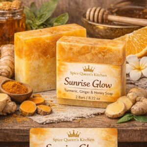 Sunrise Glow Turmeric Face Bar