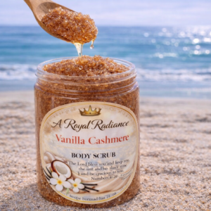 Vanilla cashmere body scrub